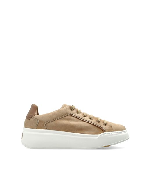 Max Mara Natural Suede Sports Shoes