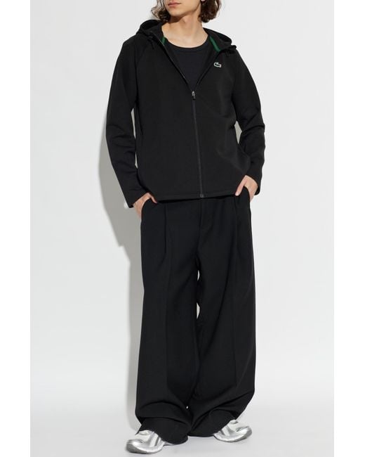Lacoste Black Hoodie for men