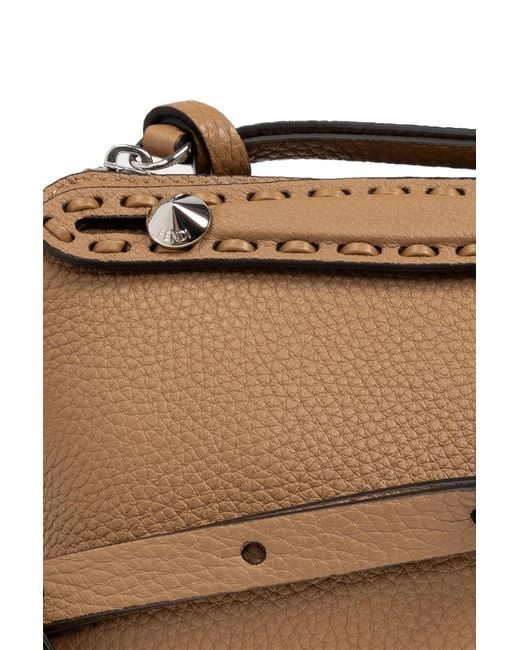 Fendi Black Shoulder Bag By The Way Selleria Mini