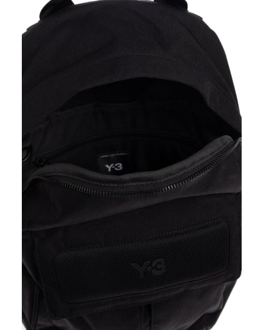 Y-3 Black Backpack With Logo,