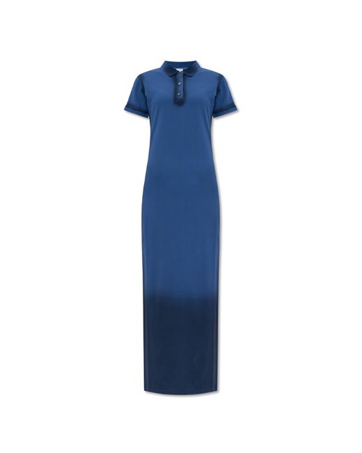 Loewe Blue Cotton Dress