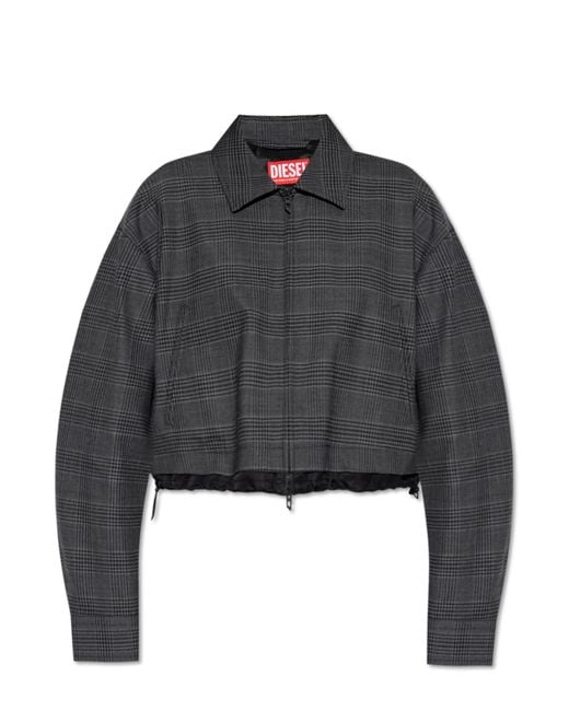 DIESEL Black Jacket 'J-Ting-Fem'