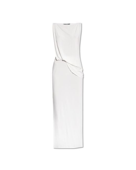 Jacquemus White Sleeveless Dress