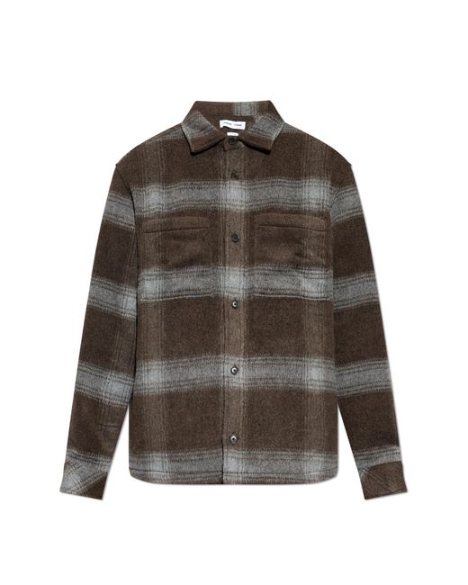 Samsøe & Samsøe Brown 'Sacastor' Shirt for men