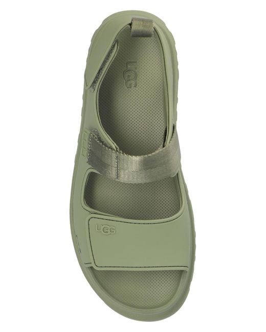 Ugg Green Platform Sandals 'goldenglow',
