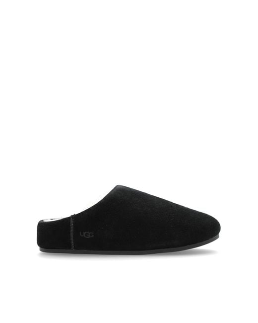 Ugg Black "Elea" Slides