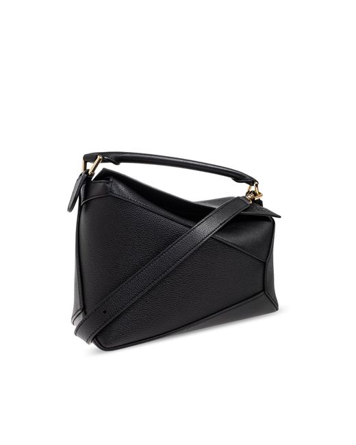 Loewe Black Handbag 'Puzzle Small'