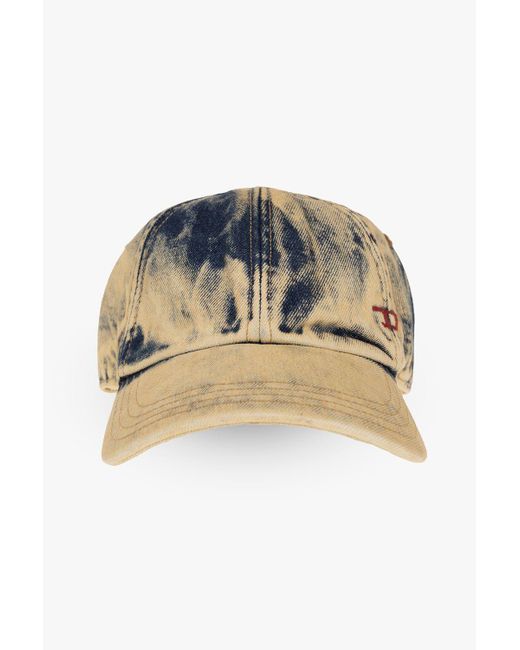 DIESEL 'c-sab' Baseball Cap in Natural | Lyst