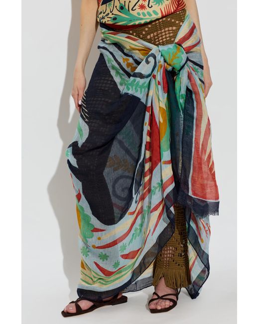 Etro Multicolor Patterned Scarf