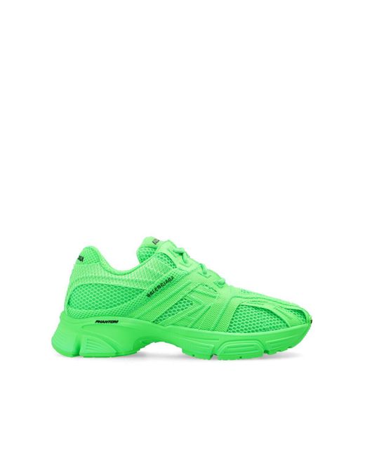 Balenciaga Green 'phantom' Sneakers