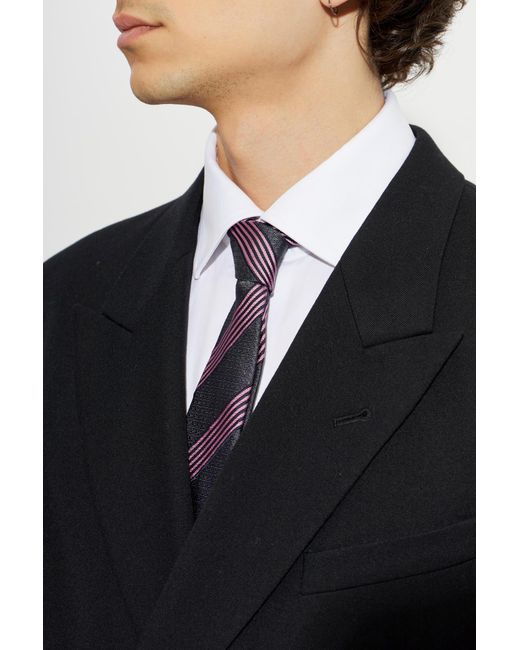 Ferragamo Purple Silk Tie for men