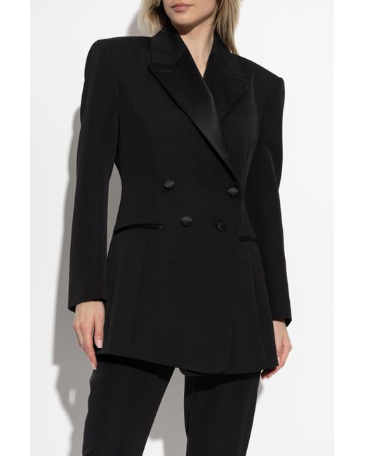 Givenchy Black Tailored Double-Breasted Blazer