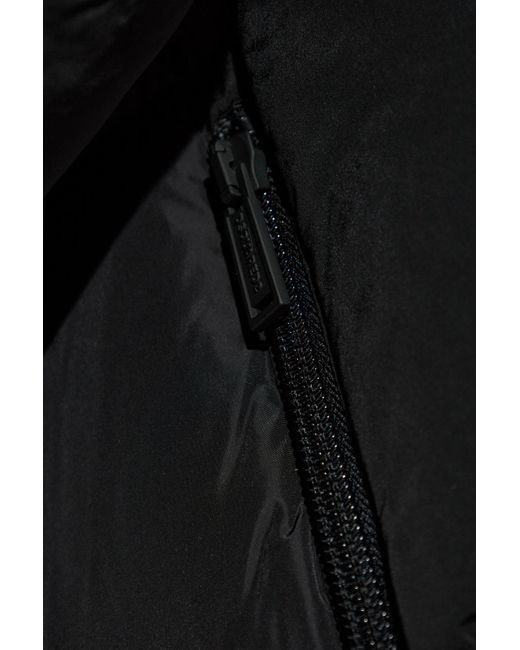 DSquared² Black Long Down Jacket