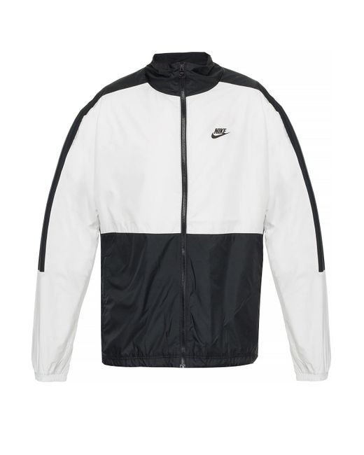 Nike White Branded Jacket for men