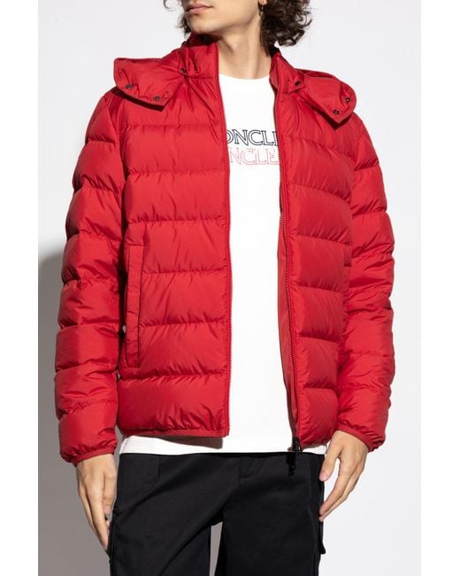 Moncler Red "Montbrocq" Down Jacket for men