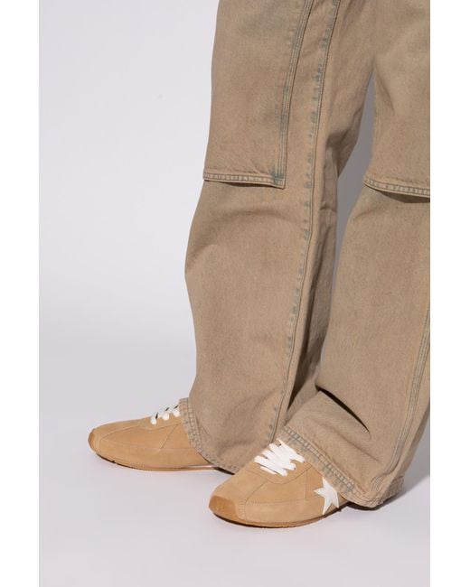 Amiri Brown Pacific Flat Sports Shoes for men