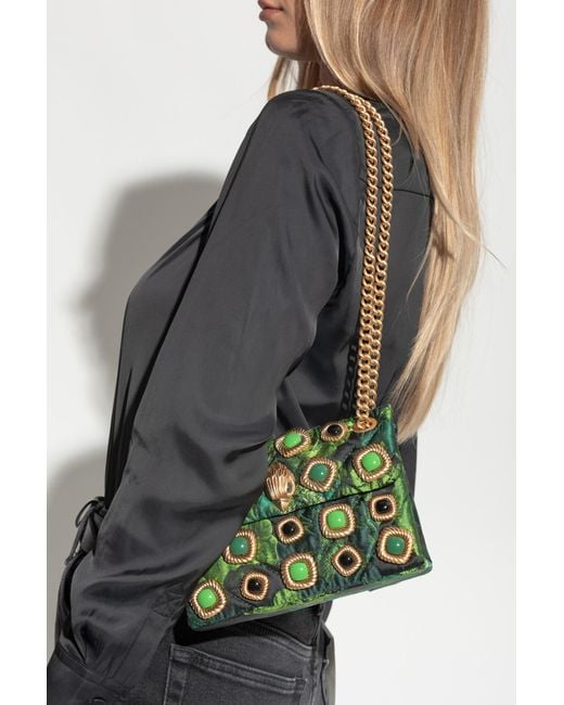 Kurt Geiger Gray Shoulder Bag 'Kensington Mini'