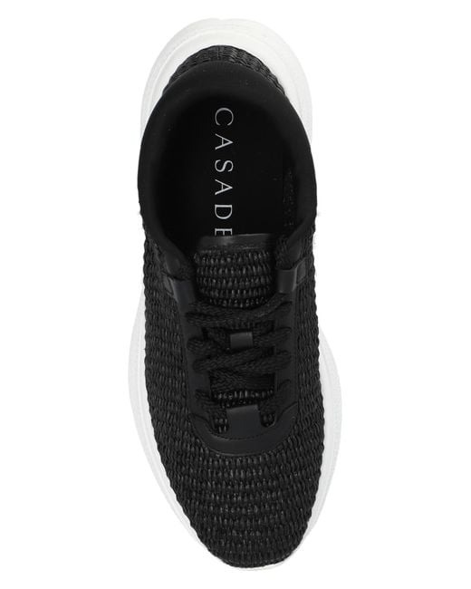 Casadei Black Sports Shoes,