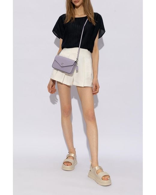 Ugg White 'Goldenglow' Platform Sandals