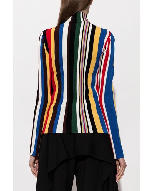 Loewe Black Top With A Turtleneck