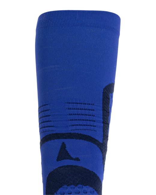 Roa Blue "Bones Logo Q-Skin" Socks for men
