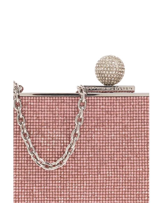Sophia Webster clara Clutch in Pink Lyst
