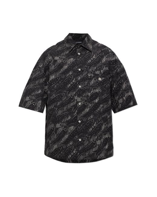 Jacquemus Black "Rio" Shirt for men