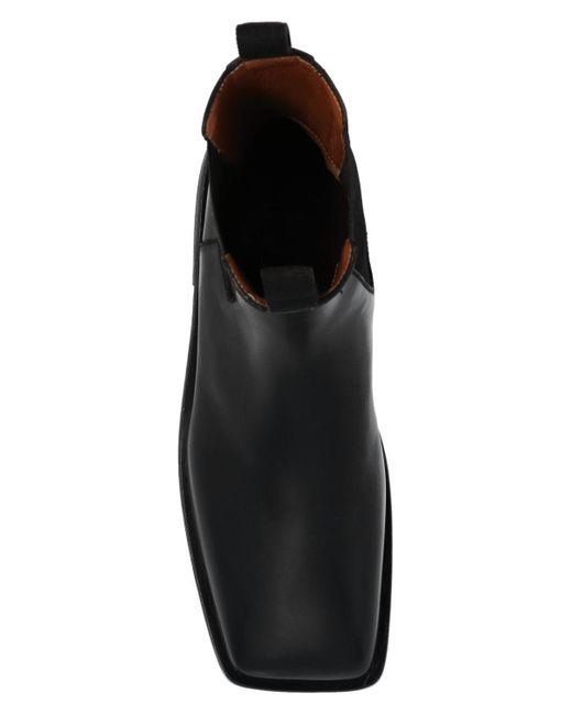 Marsèll 'spatoletto' Leather Ankle Boots in Black for Men | Lyst