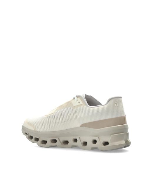 On Shoes White Cloudmster Void Sports Shoes for men