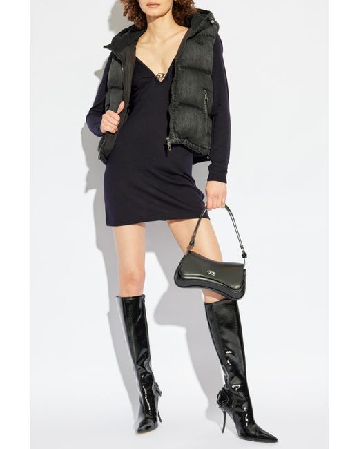 DIESEL Black Dress M-Placky