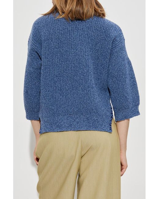 Marni Blue Wool Sweater