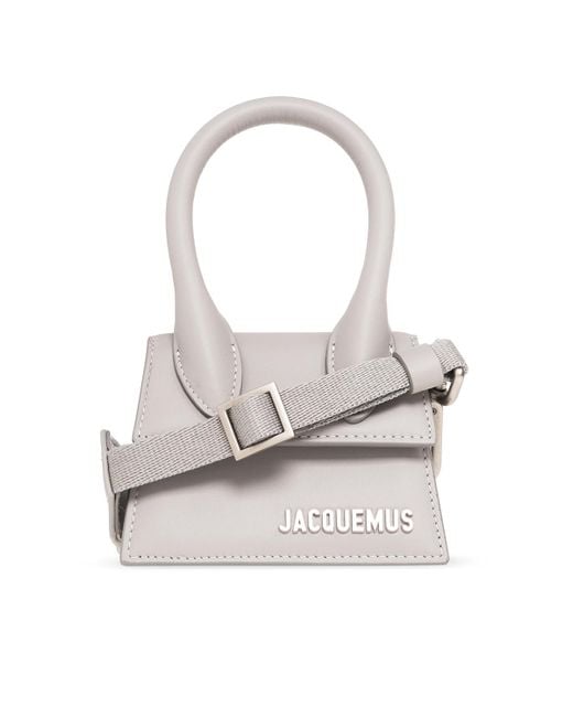 Jacquemus Gray 'le Chiquito' Shoulder Bag for men