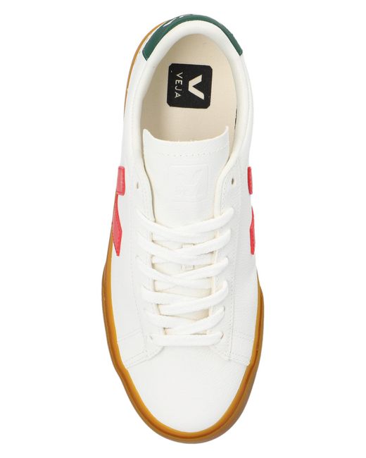Veja White 'campo Chromefree Leather' Sneakers, for men