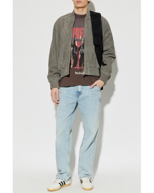 Represent Gray T-Shirt "Dream On Tour" for men