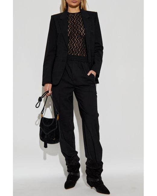 Isabel Marant Black 'Loretta' Trousers