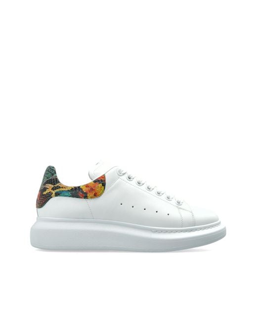 McQueen White 'Oversized' Sports Shoes