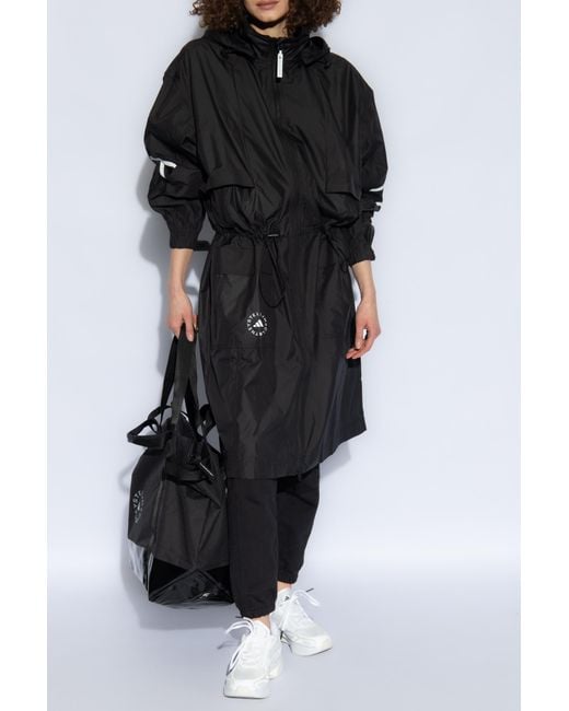 Adidas By Stella McCartney Black Loose-fitting Jacket,