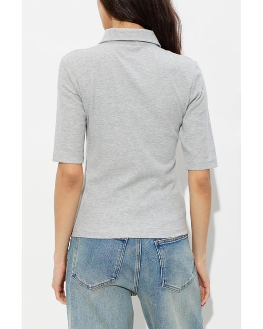 Gestuz Gray Polo 'Gzdrew'