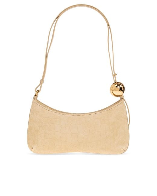Jacquemus White Shoulder Bag 'Le Bisou Perle'