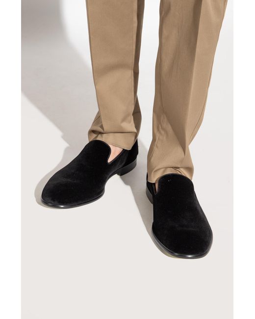 Dolce & Gabbana Black 'Milano' Loafers for men