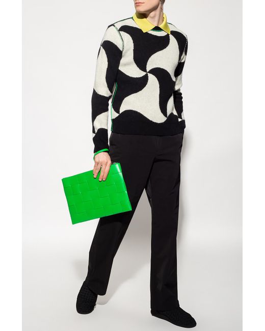 triangle pattern sweater