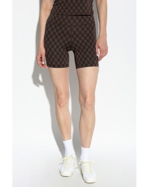 By Malene Birger Brown Short Leggings "Siola"