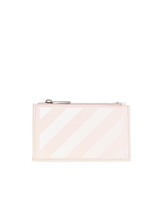 Off-White c/o Virgil Abloh Pink Leather Wallet