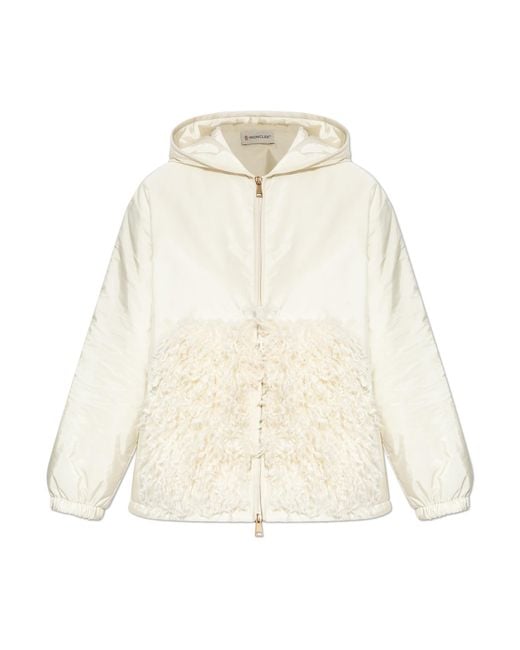 Moncler Natural Jacket With Hood