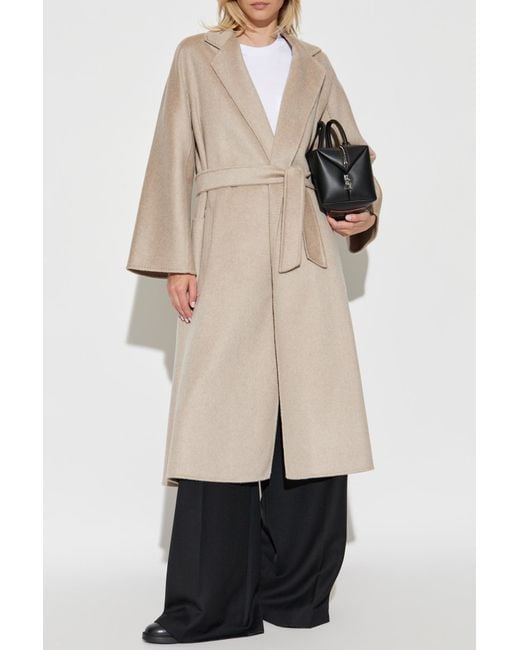 Max Mara Natural Cashmere Coat Ludmilla