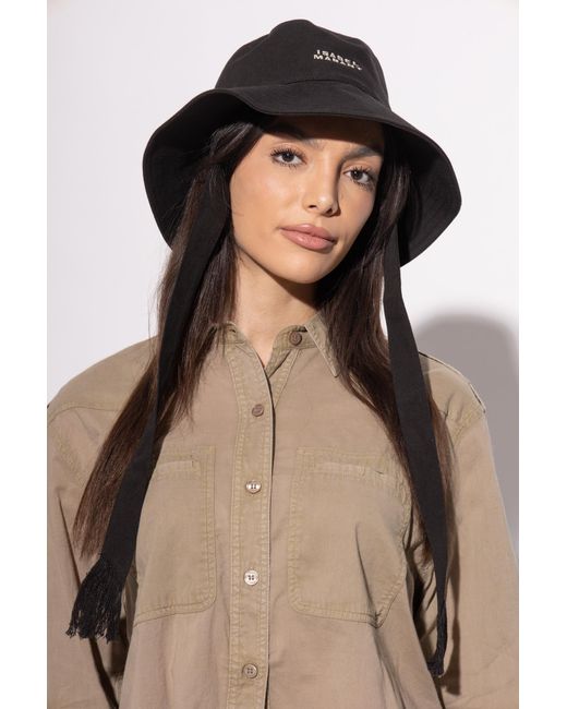 Isabel Marant Black "Shaley" Hat