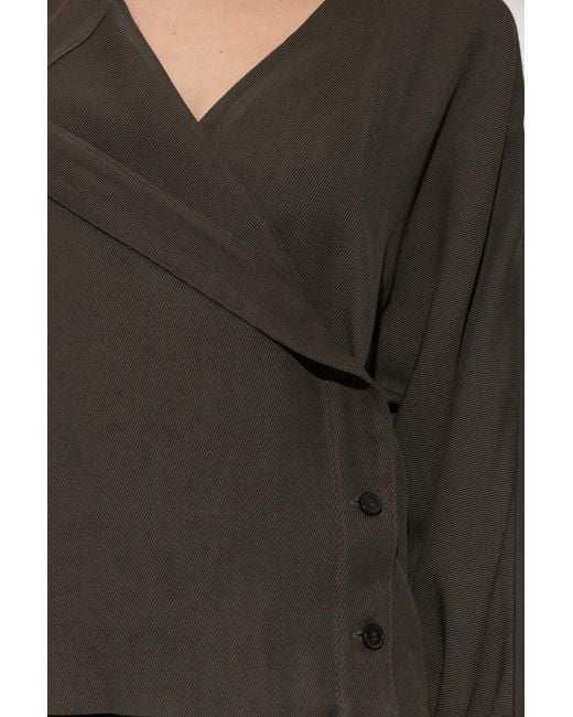 IRO Black Paquita Top