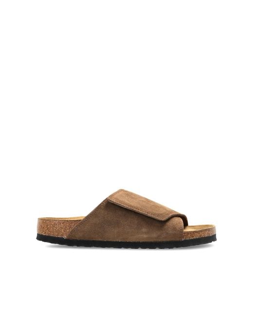 Birkenstock Brown 'Solana Vl' Slides for men