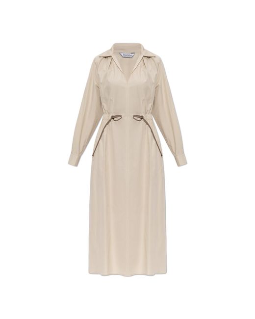 Max Mara White Dress 'Pedaggi'
