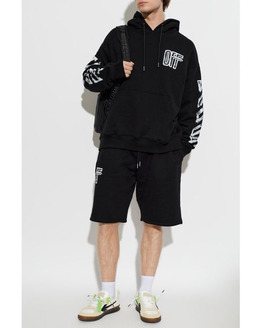 Off-White c/o Virgil Abloh Black Hoodie for men